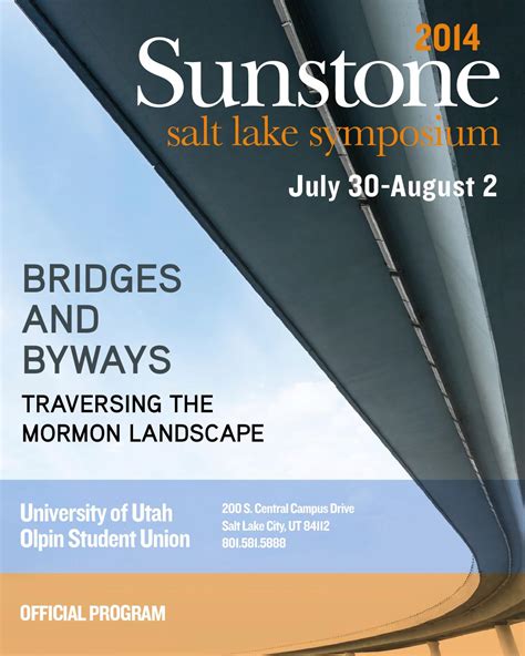sunstone symposium